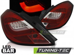 OPEL CORSA D 3D 04.06-14 RED WHITE LED BAR