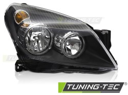 HEADLIGHT BLACK RIGHT SIDE TYC fits OPEL ASTRA H 04-10